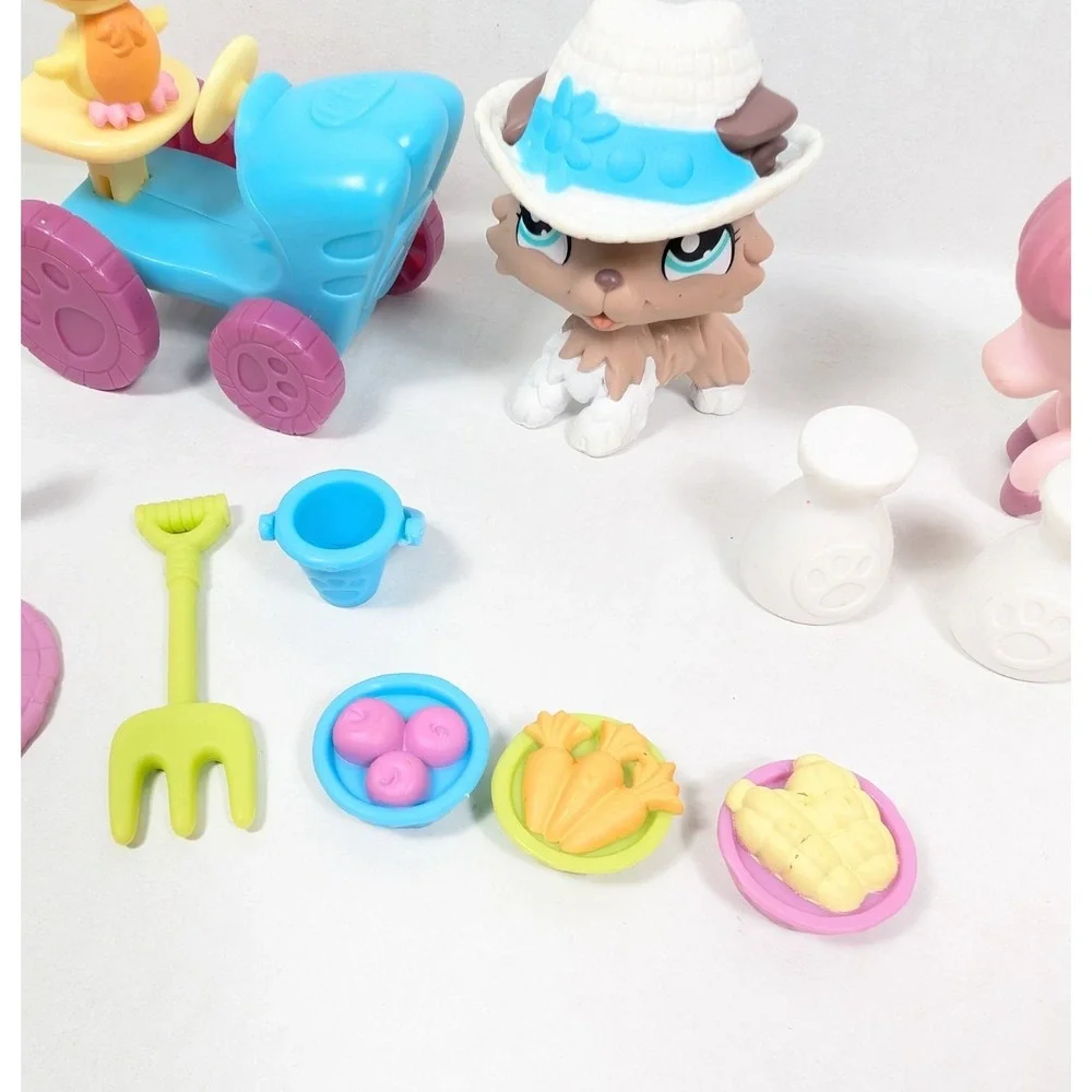 Authentic Littlest Pet Shop Barnyard Pets Playset #1329 1330 1331 COMPLETE